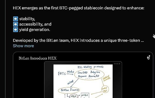 可拆分稳定币HEX 比特币生态新玩法